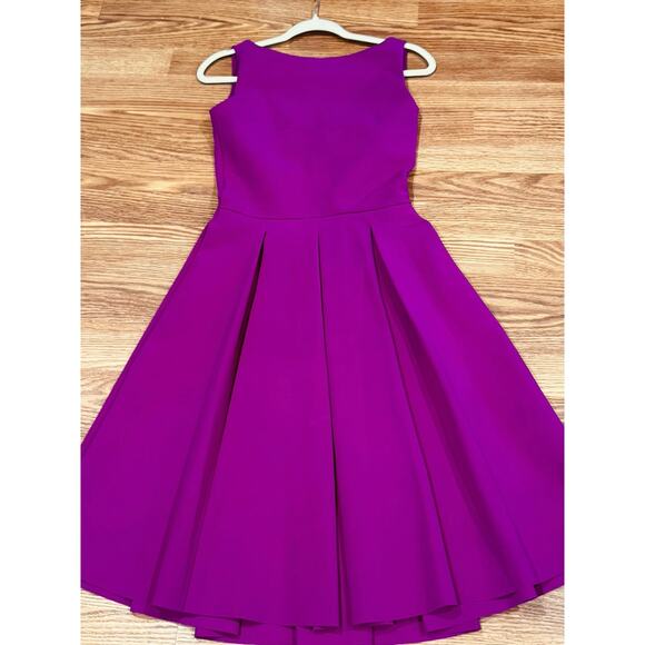 Chiara Boni La Petite Robe Corie V-Neck Fit & Flare  Cocktail dress sz IT 46 - Picture 15 of 16